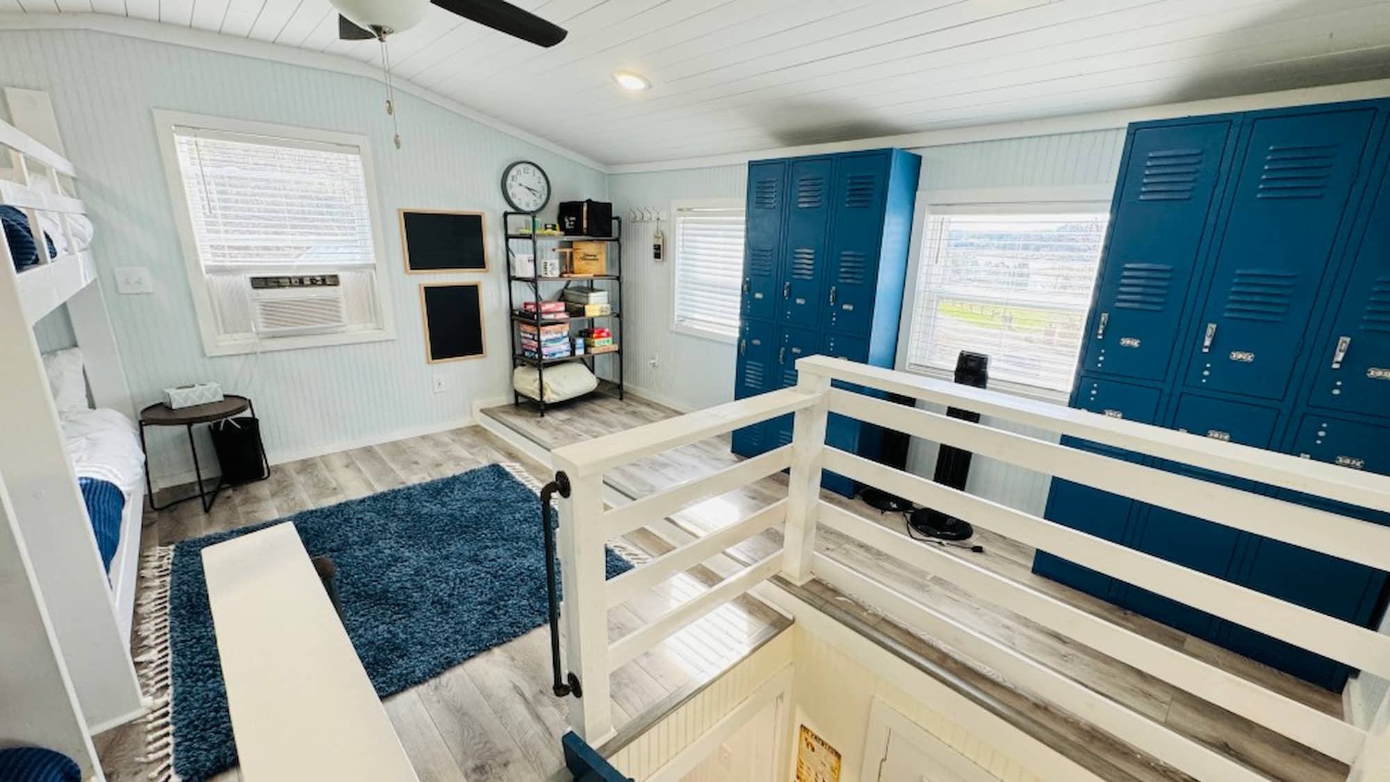Loft bunk room